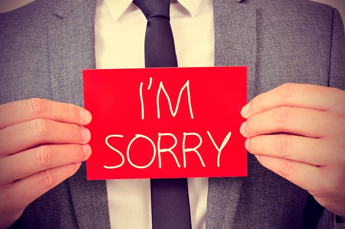 「ごめんなさい」「申し訳ありません」の英語表現